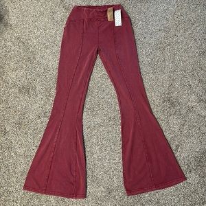 Urban Outfitters out from under aria seamed flare pant